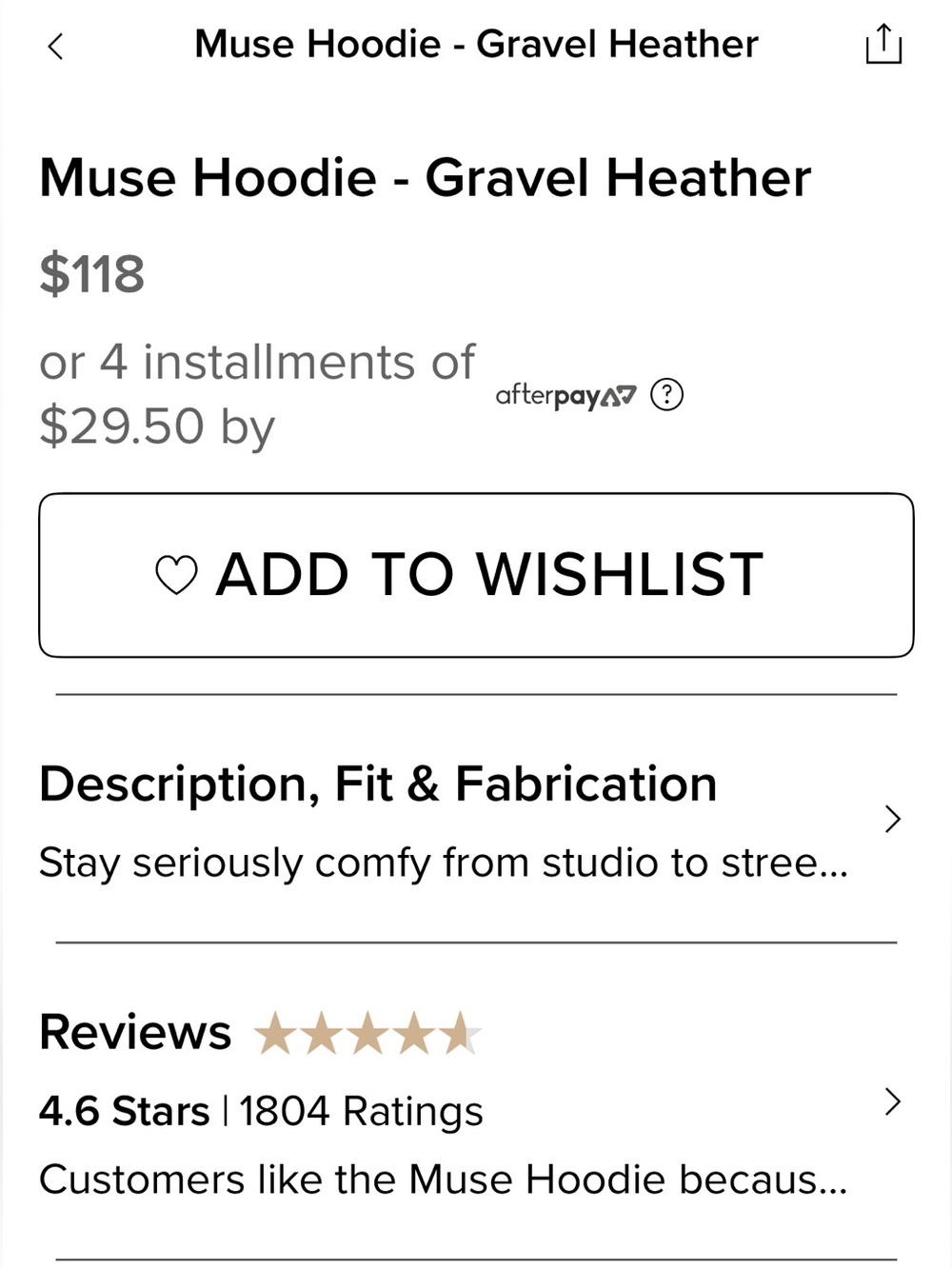 Muse Hoodie, Gravel - size L - Picture 15 of 15